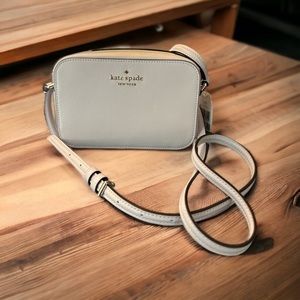 NWT Kate Spade Staci Mini Camera Crossbody Purse - Lilac Moon